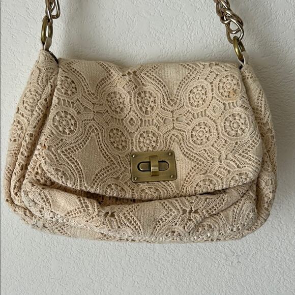 Imoshion Elegant Cream Lace Shoulder Bag - Picture 4 of 15